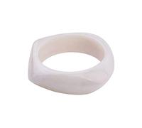 Chunky Acrylic Bracelet for Women Friend GirlfriendIrregular Geometric Square Round Resin Bangle Colorful Vintag Wide Wristband Thick Statement Jewelry Birthday Gift, Regular, Acrylic, no gemstone