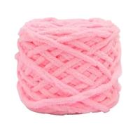 Chunky Chenille Yarn 100g/ball Chenille Knitting Yarn Soft Ice Strip Line Cotton DIY Wool for Hand Scarf Thick(Color3)