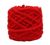 Chunky Chenille Yarn 100g/ball Chenille Knitting Yarn Soft Ice Strip Line Cotton DIY Wool for Hand Scarf Thick(Color7)
