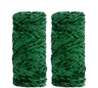 Chunky Chenille Yarn 2 Pack Chunky Chenille Yarn-Worsted Weight-95g/3.35oz-Crochet and Knitting Yarn for Soft Throw and Blankets, DIY Crafts Projects(N24-2Pcs-1Set)