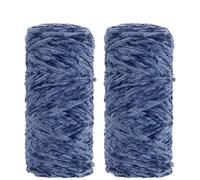 Chunky Chenille Yarn 2 Pack Chunky Chenille Yarn-Worsted Weight-95g/3.35oz-Crochet and Knitting Yarn for Soft Throw and Blankets, DIY Crafts Projects(N37-2Pcs-1Set)