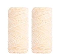 Chunky Chenille Yarn 2 Pack Chunky Chenille Yarn-Worsted Weight-95g/3.35oz-Crochet and Knitting Yarn for Soft Throw and Blankets, DIY Crafts Projects(N4-2Pcs-1Set)