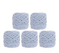 Chunky Chenille Yarn 5Pcs Chunky Chenille Yarn (95g/3.35oz), Worsted for DIY Crocheting Hand Knitting Blanket, Sweater Shawl Scarf Gloves(N21-5Pcs-1Set)