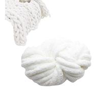 Chunky Chenille Yarn for Blanket, Chunky BlanketYarn, Soft Arm Knitting Super Bulky Soft Thick Washable Big Yarn for Hand Knitting Extreme Arm Knitting Throw Rugs Pillow, Crocheting