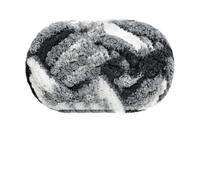 Chunky Chenille Yarn Snowball Cat Tail Super Thick Wool Finger Line Scarf Ice Bar DIY Handmade Knitting Cushion Blanket Pet Litter for Crafts(33 Panda)