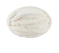 Chunky Chenille Yarn Thick Ice Strip Wool Cat Tail Thread Sausage Yarn Hook Bag Cushion Soft Finger Braid(Color4)