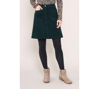 Chunky Cord Pocket Mini Skirt Nomads Clothing Dark Green 14