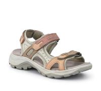 Chunky Dual Touch-Fasten Sandals - Beige Multi Size 6