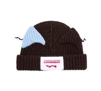 Chunky Ears Beanie - unisex - LOVERBOY by Charles Jeffrey - Accessories - Brown - ONE SIZE - Accessories ONE SIZE