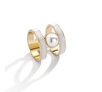 Chunky Enamel Silk Scarf Clip for Women Elegant Artificial Round Shell Pearl Wide Band Buckle Wrap Brooch Delicate Shawl Scarves Clasp Dress Accessories Jewelry, M, Metal, no gemstone