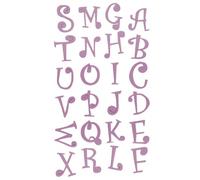 Chunky Funky Upper Case Alphabet & Numbers Tappit Cutters Set