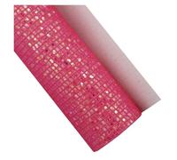 Chunky Glitter Fabric Plain Color Solid Shiny Grids Chunky Glitter Fabric Leather for Craft Sewing Bags DIY Material(Type 12,A4 20 x 30cm)
