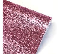 Chunky Glitter Fabric Sparkly A4 A5 Vinyl Faux Leather Craft Bag Wall Decor Bow (Baby Pink, A5 Sheet)