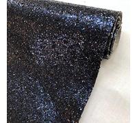 Chunky Glitter Fabric Sparkly A4 A5 Vinyl Faux Leather Craft Bag Wall Decor Bow (Graphite, A5 Sheet)