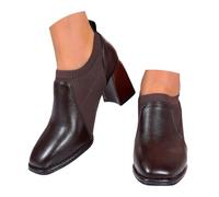 Chunky Heels Women Open Toe Heels Ladies Elegant Mesh Tea Party and Afternoon Events Designed for Effortless Style - Ideal for Sophisticated Style and Comfort Brown