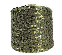 Chunky Knitting Chunky Knitting 50G/Ball/140M Cotton Yarn 6/3Mm Special Sequin Yarn Clothing Accessories Doll Knitting Yarn-Twenty Three_4Pcs