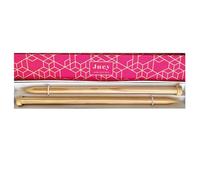 Chunky Knitting Needles - Big, Thick, Extra Long (25mm x 60cm) Wooden Large Needles for Chunky Projects. Handcrafted UK Made and Gift Boxed