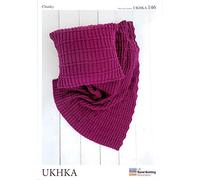 Chunky Knitting Pattern for 17" Cushion Cover and Decorative Throw UKHKA 146 Crafty Project