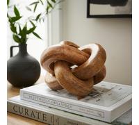 Chunky Knot Mango Wood Ornament