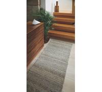 'Chunky Knit' Rug Origin Grey 67cm x 200cm