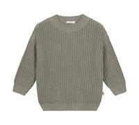 Chunky Organic Cotton Jumper Sage 6/12 months