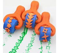 Chunky Pattern Paint Rollers with Easy Grip Plastic Handles Set of 3 Wheelers by BCreative® (Set 2)