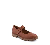 Pavers Women's Chunky Touch-Fasten Mary Janes in Tan | Size: 6 Pavers Tan 6