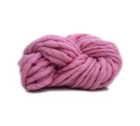 Chunky Tube Yarn Quick Knit Blankets, 1 Kg Super Thick Felt Roving Yarn Cheap Natural Chunky DIY Knitting Blanket Spin Hand-Knitted Supplies(Purple)