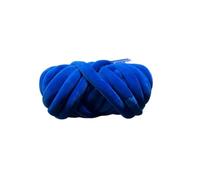 Chunky Tube Yarn Quick Knit Blankets, 1KG Thick Chunky Yarn Bulky Giant Thread Hand Knitting Woven Basket Blanket Carpets DIY Arm Soft Carpet(Dark blue1)