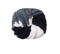 Chunky Wool Extra-Thick Ice Stripe Hand-Woven Thread Large-Thickness Chenille Cushion DIY Line Iceland Soft Wool(Colour33)