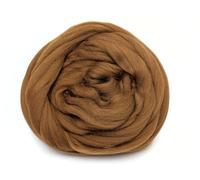 Chunky Wool - Ginger - for arm Knitting Chunky Blanket Weaving Felting Jumbo Yarn Giant Wool Soft 500g (0.5kg) (1.1lb)