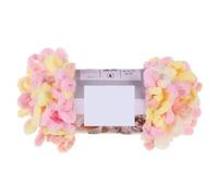 Chunky Wool Puffy Finger Loops Chunky Chenille Yarn Hand-Woven Thick Wool Threads for Crochet Blanket Carpet DIY Knitting Crafts Supply 100G(40-Year-Old Girl)