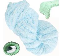 Chunky Wool Yarn 250g × 1,2,5,10, Knitting Wool Yarn Coarse Yarn Knitting Yarn for Crochet, 2cm Soft Chunky Yarn for Yarn Projects Making Bags Hats Blankets Pillow Cushion Cat Bed(23#,1 roll(250g))