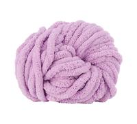 Chunky Wool Yarn - 250g Super Bulky Soft Thick F-Luffy Washable Big Yarn | 2cm Chenille Yarn Chunky, Blanket Yarn | Chunky Yarn for Hand Knitting | for Blankets, Throws, Scarves & Shawls, 27M Length
