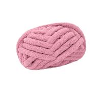 Chunky Wool Yarn - Jumbo Washable Hand Knitting DIY Weight for Tapestry, Bed Fence, Throw Rug Making - Bulky- Peach