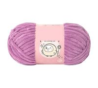 Chunky Yarn 100g/Roll 68 Meters 6mm Polyester Yarn for DIY Sweater Scarf Warm Soft Knitting&Crocheting Handmade Shiny Thread Thick(Color 35)