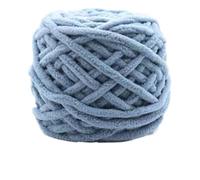 Chunky Yarn 1Pc 100g Velvet Hand Knitting Yarn Polyester Crochet Knit Scarf Slipper Hat Line Cushion Doll Slippers Threads 50m(21 Light Gray)