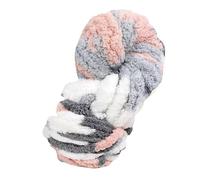 Chunky Yarn 1PC Gradient Color Chenille Yarns Soft Warm Crochet Yarn DIY Hand Knitting Scarf Blanket Cushion Chunky Thick Line Sewing Supply(Color10)