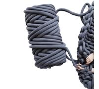 Chunky Yarn 200g Coarse Yarn Super Velvet Chunky Thick Bulky Giant Thread Hand Knitting DIY Arm Soft Big Blanket Carpet Pillow Making(Type 1)