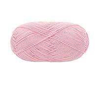 Chunky Yarn,250g/0.55lb Knitting Crochet Cotton Red Soft Milk Arm DIY Craft Material