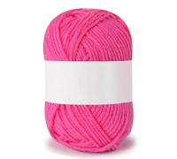 Chunky Yarn 25g/Roll Milk Sweet Soft Cotton Knitting Wool Yarn for Hand Crochet DIY Dolls Winter Warm Sweater Scarf(Color24)