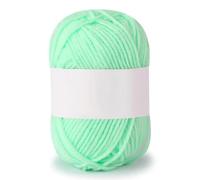 Chunky Yarn 25g/Roll Milk Sweet Soft Cotton Knitting Wool Yarn for Hand Crochet DIY Dolls Winter Warm Sweater Scarf(Color33)