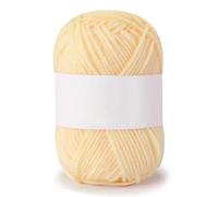 Chunky Yarn 25g/Roll Milk Sweet Soft Cotton Knitting Wool Yarn for Hand Crochet DIY Dolls Winter Warm Sweater Scarf(Color25)