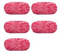 Chunky Yarn 5pcs X100g Yarn Soft Velvet for Knit and Crochet Threads for Sweater Scarf Blankets(Color33)