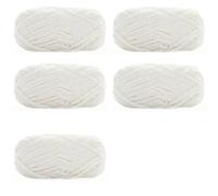 Chunky Yarn 5pcs X100g Yarn Soft Velvet for Knit and Crochet Threads for Sweater Scarf Blankets(Color04)