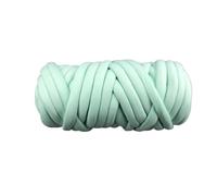 Chunky Yarn for Arm Knitting,Chunky Wool 1000g Super Thick Chunky Yarn Hand DIY 30mm Soft Anti-Pilling Arm Weaving Blanket Spin Roving for Knitting(Mint Green)