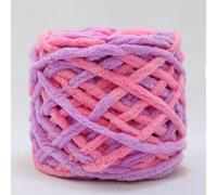 Chunky Yarn for Arm Knitting,Chunky Wool 2PCS 100g/DIY Ball Chenille ice Stripe Thread Thick Yarn Single Strand Stick, Hand Woven Scarf, Slippers, and Knitted Bag(48)
