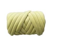 Chunky Yarn for Arm Knitting,Chunky Wool Jumbo Roving Fit use for Hand Knitting, Large, Soft, Thick Blanket(Bright Yellow 1KG)