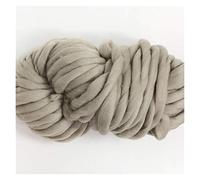 Chunky Yarn for Arm Knitting,Chunky Wool The Sweeping of Sweatest Coarse Hand-Knit DIY Woven Blanket Scarf Group Thick Line Hand(Apricot)