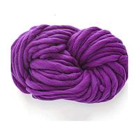 Chunky Yarn for Arm Knitting,Chunky Wool The Sweeping of Sweatest Coarse Hand-Knit DIY Woven Blanket Scarf Group Thick Line Hand(Purple)